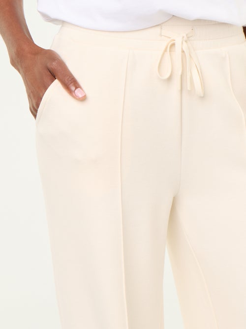 Pantalon large soft touch - Kiabi