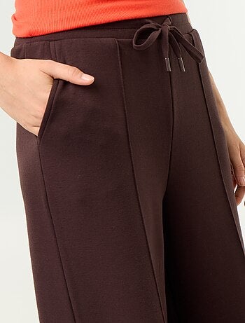 Pantalon large soft touch