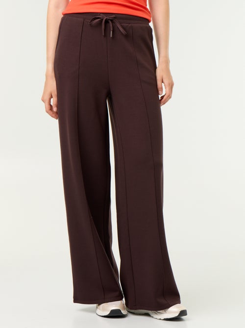 Pantalon large soft touch - Kiabi