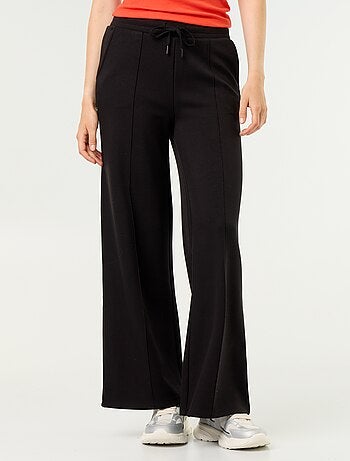Pantalon large soft touch