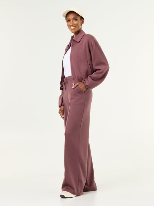 Pantalon large soft touch - Kiabi