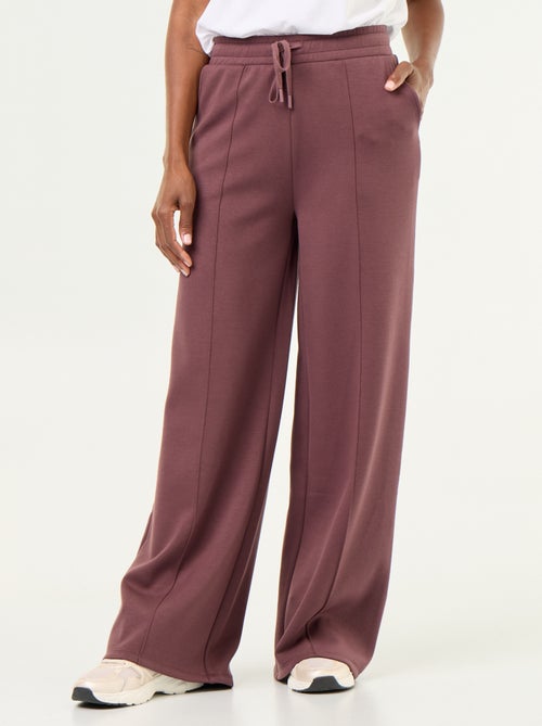 Pantalon large soft touch - Kiabi