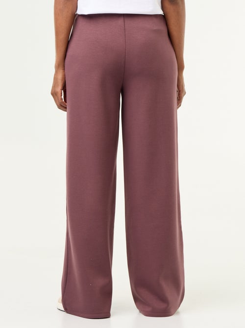 Pantalon large soft touch - Kiabi