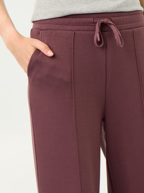 Pantalon large soft touch - Kiabi