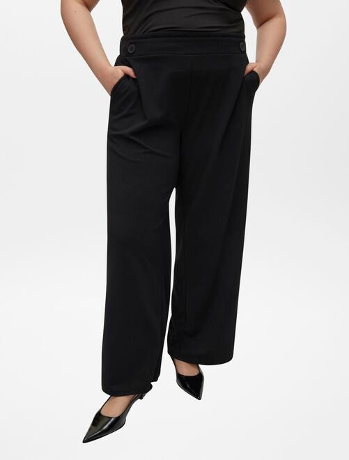Pantalon large stretch 'Vero Moda Curve' - Kiabi