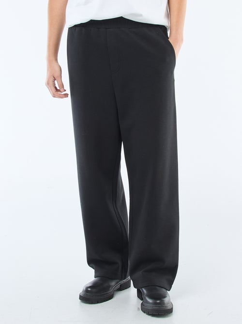 Pantalon large style jogging - Kiabi