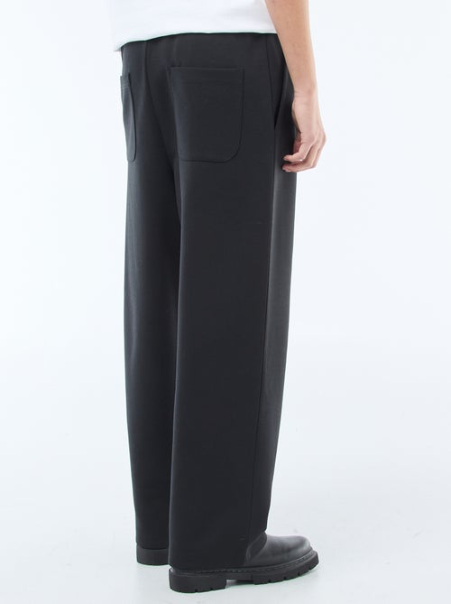 Pantalon large style jogging - Kiabi