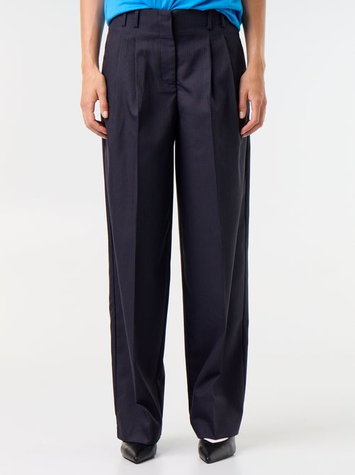 Pantalon large taille haute - Kiabi Pantalon large taille haute - Kiabi