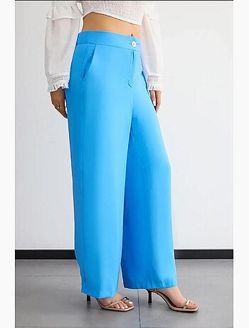 Pantalon large taille haute hiccup