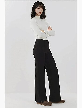 Pantalon large taille haute hiccup