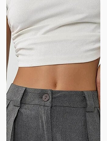 Pantalon large taille haute style palazzo hiccup