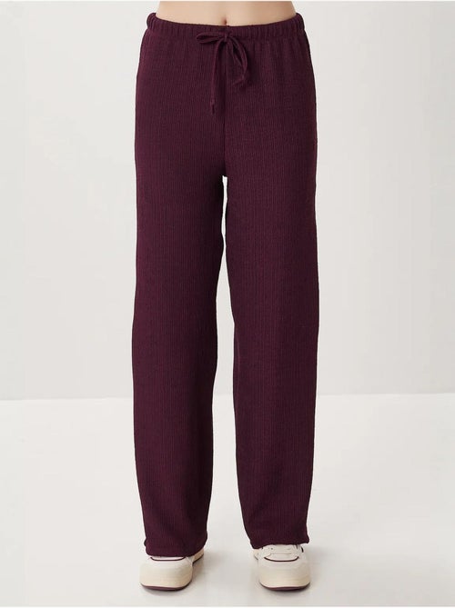 Pantalon large texturé taille haute istanbul - Kiabi Pantalon large texturé taille haute istanbul - Kiabi