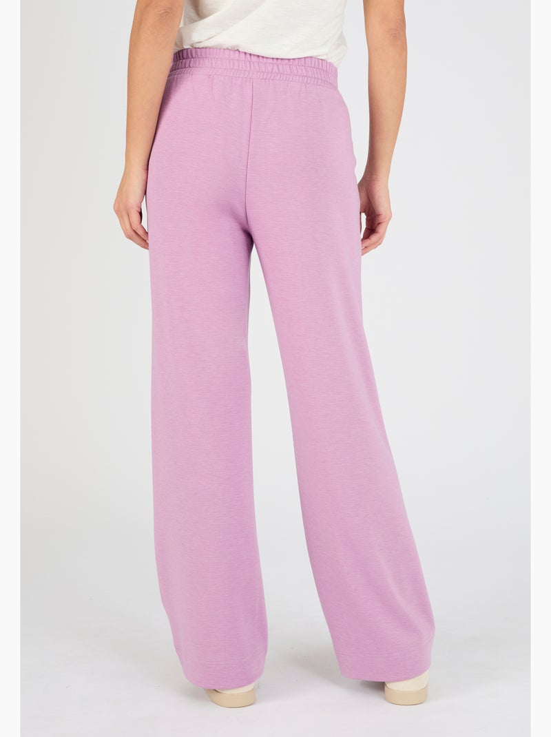 Pantalon large Thermolactyl - Happy D. by Damart Rose parme - Kiabi