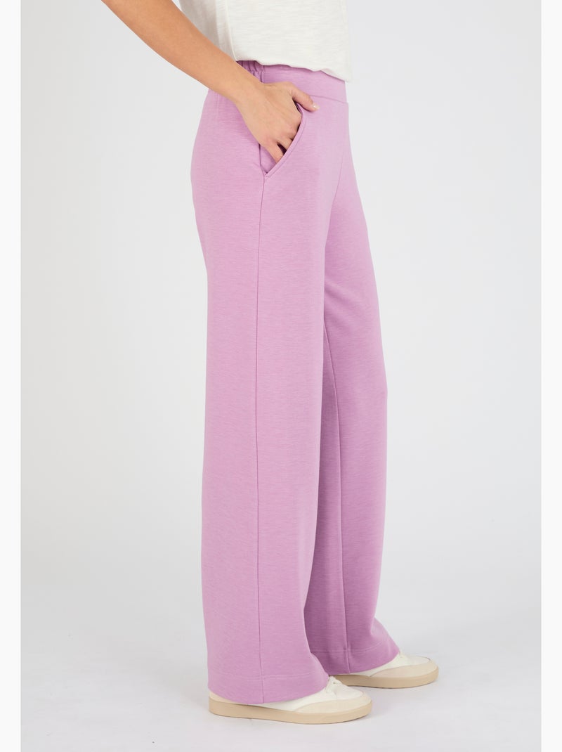 Pantalon large Thermolactyl - Happy D. by Damart Rose parme - Kiabi