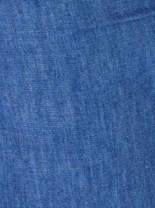 Pantalon large tissu chambray - Damart - Kiabi