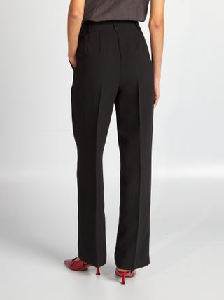 Pantalon Noir Femme Marks & Spencer Taille 12 - Occasion Très Bon état