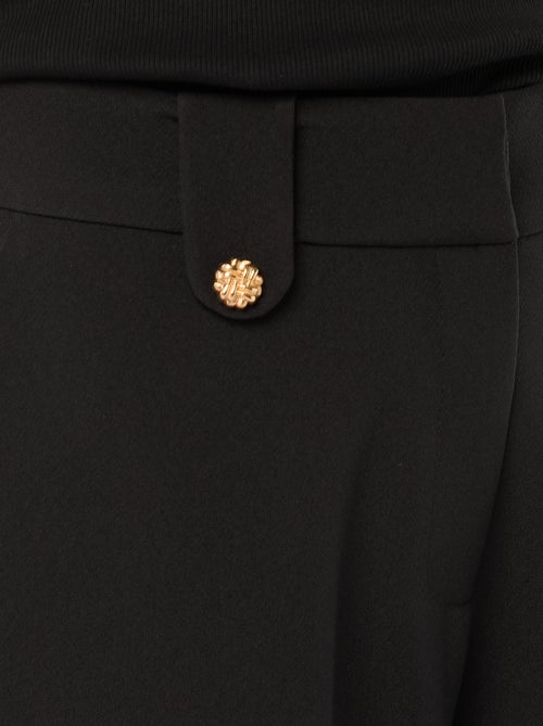 Pantalon large uni avec ouverture zippée et par crochet - Kiabi