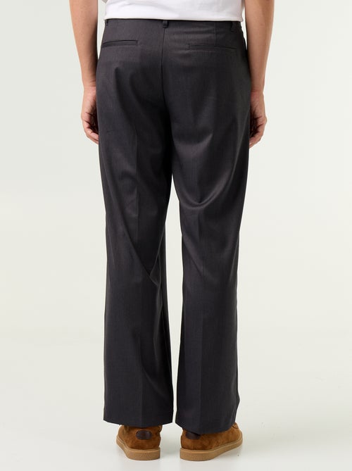 Pantalon large uni - Kiabi Pantalon large uni - Kiabi