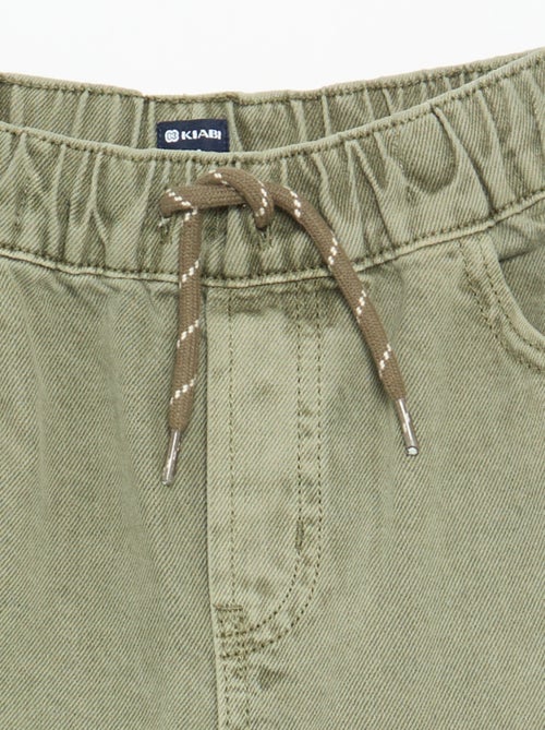 Pantalon large uni - Kiabi