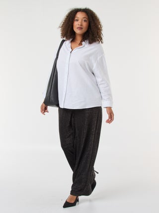 Pantalon large 'Vero Moda' en maille glitter