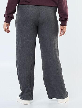 Pantalon large / wide leg plissé