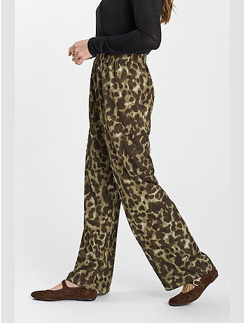 Pantalon laria droite 'le temps des cerises'