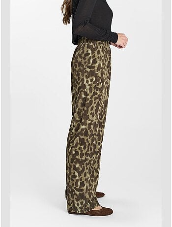 Pantalon laria droite 'le temps des cerises'