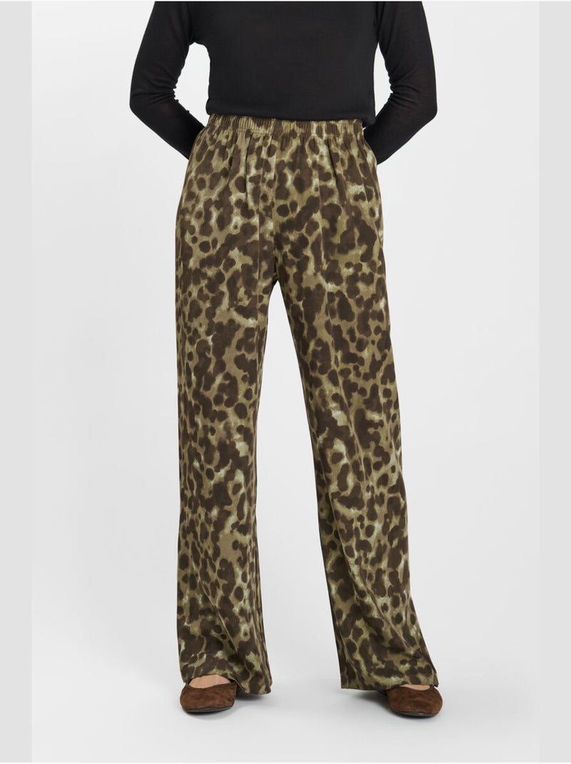 Pantalon LARIA droite 'Le Temps Des Cerises' Kaki - Kiabi