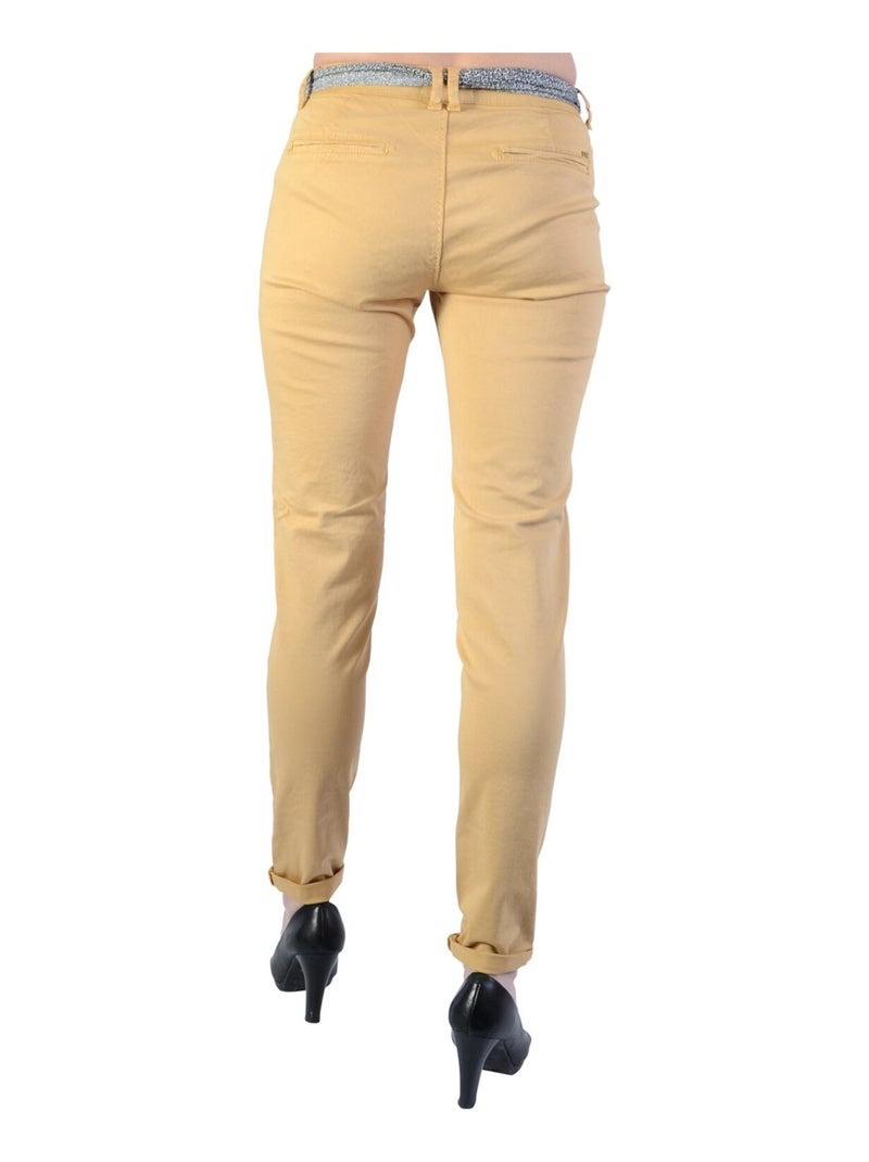 Pantalon Le Temps Des Cerises Lidy Marron - Kiabi