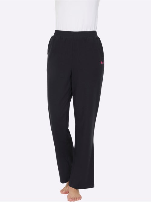 Pantalon léger à jambes droites avec ceinture élastique et poches latérales - taille standard - witt - Kiabi Pantalon léger à jambes droites avec ceinture élastique et poches latérales - taille standard - witt - Kiabi