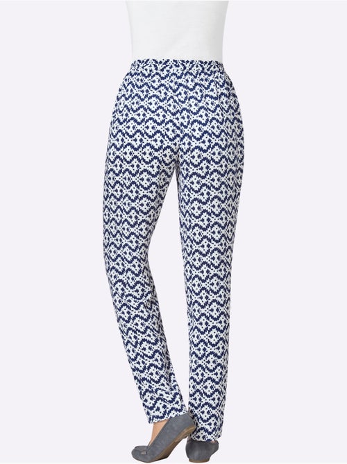 Pantalon léger avec ceinture élastique et poches pratiques - taille courte - moda vilona - Kiabi Pantalon léger avec ceinture élastique et poches pratiques - taille courte - moda vilona - Kiabi