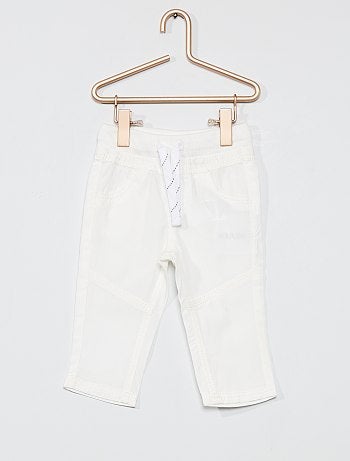 Pantalon léger en popeline