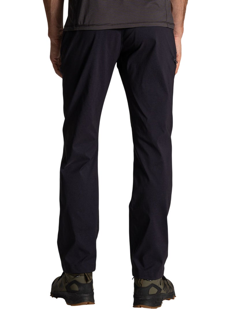 Pantalon léger et uni à taille mi-haute semi-élastiquée kiwi pro - craghoppers Bleu foncé - Kiabi