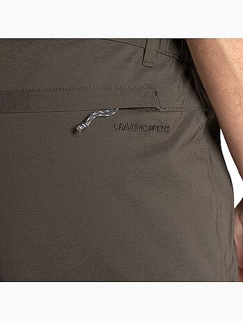 Pantalon léger et uni à taille mi-haute semi-élastiquée kiwi pro - craghoppers
