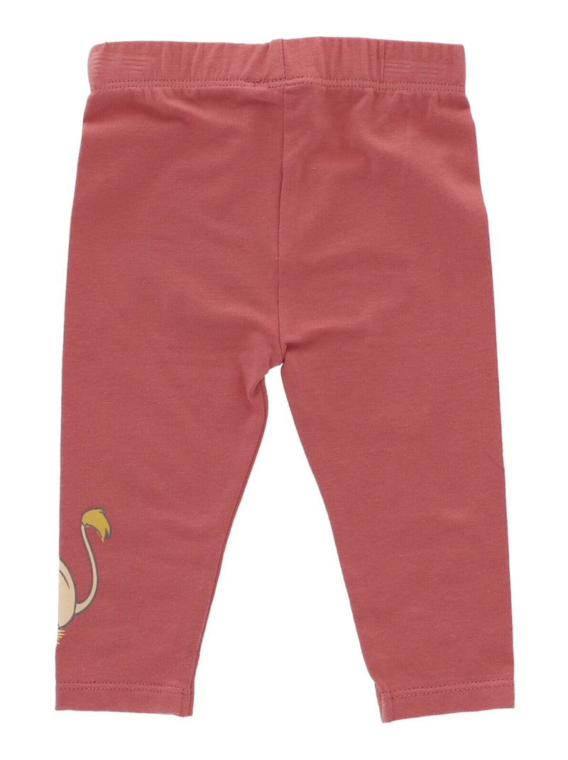 Pantalon legging Disney Nala Roi Lion Rose - Kiabi