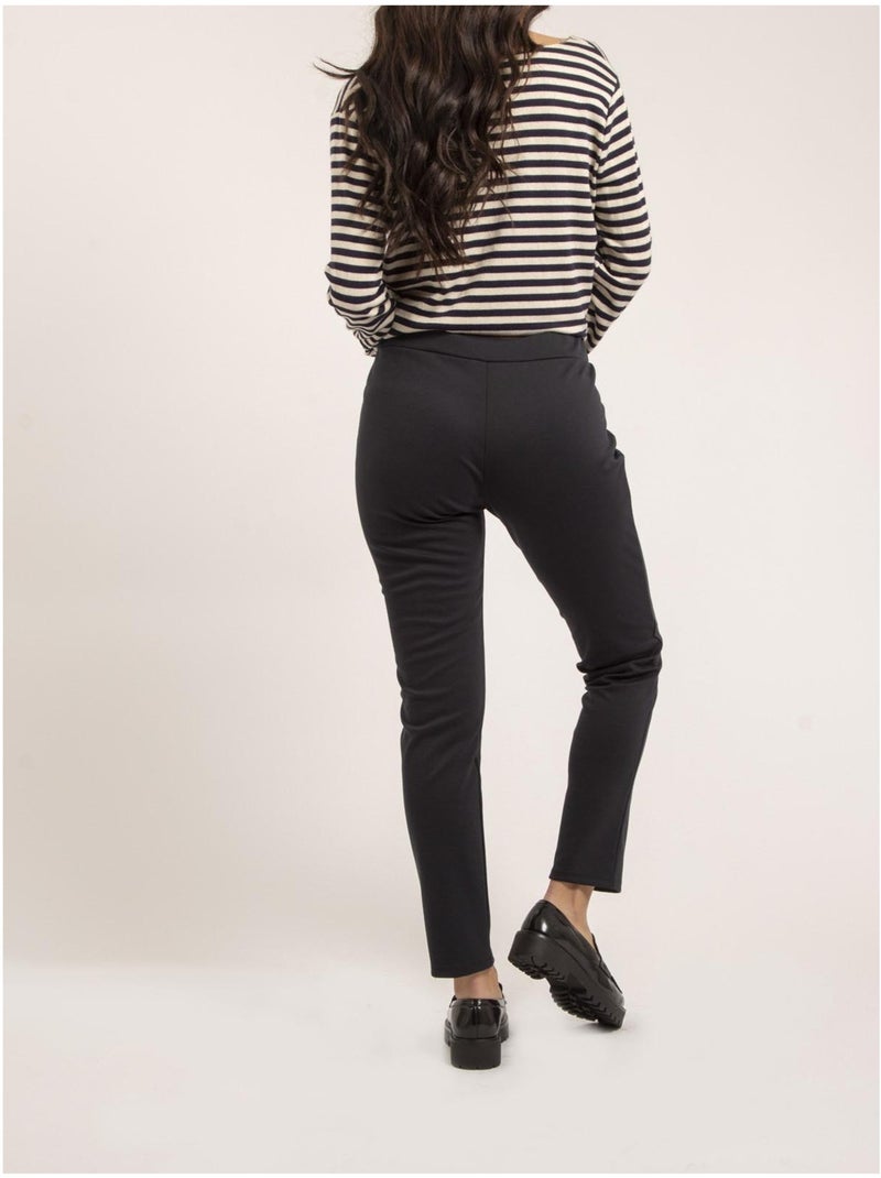Pantalon legging EPLUME Bleu marine - Kiabi