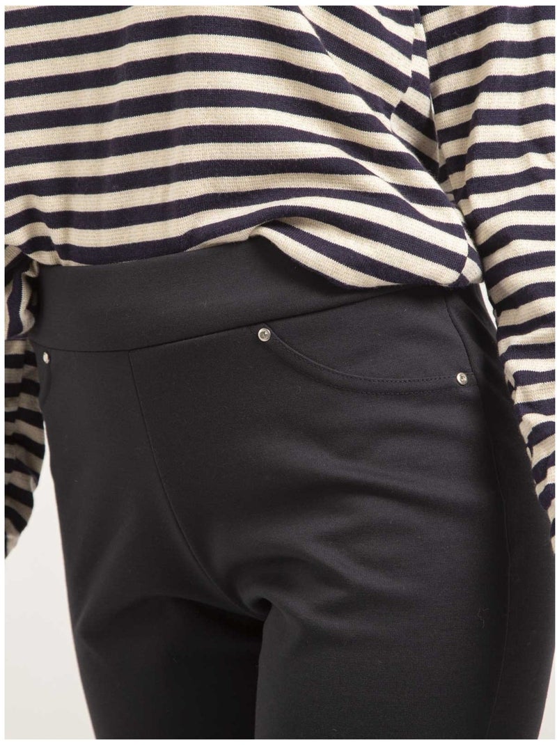 Pantalon legging EPLUME Bleu marine - Kiabi