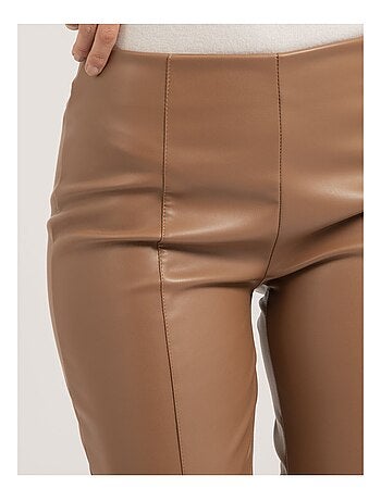 Pantalon legging simili cuir ELENA