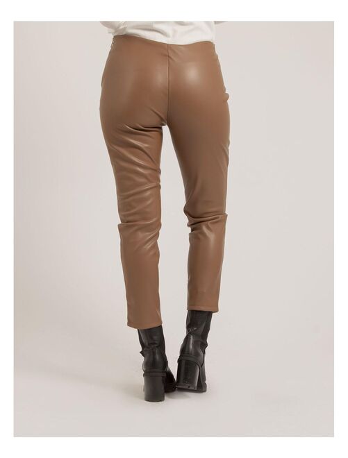 Pantalon legging simili cuir ELENA - Kiabi