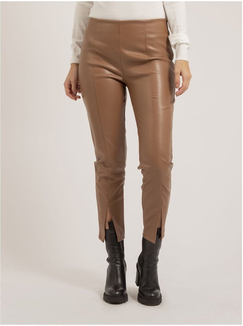 Pantalon legging simili elena - Kiabi