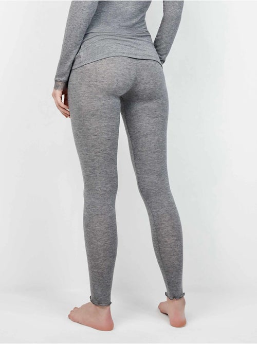 Pantalon legging thermique léger avec double ceinture - Kiabi Pantalon legging thermique léger avec double ceinture - Kiabi