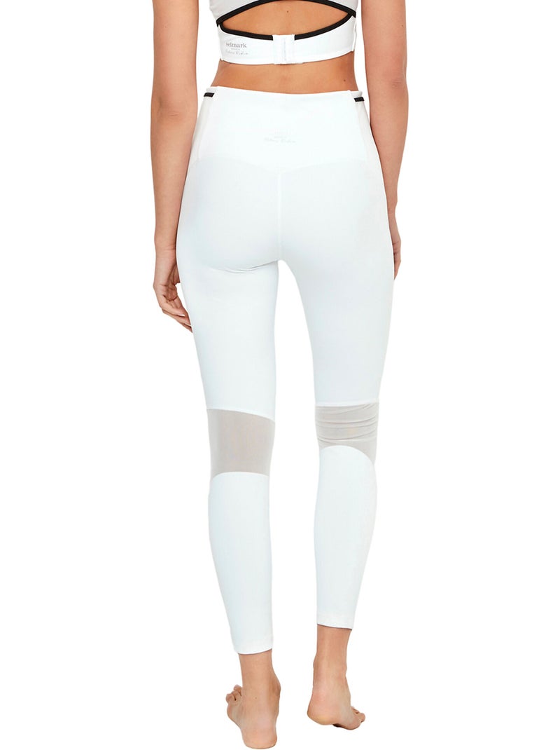 Pantalon leggings long de sport st8 Blanc - Kiabi
