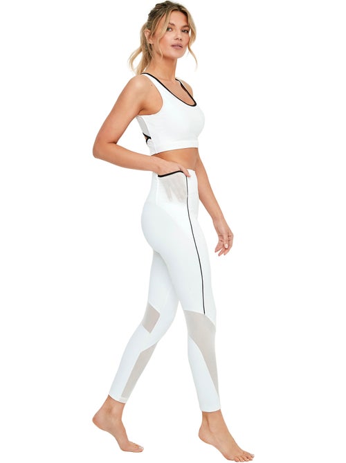 Pantalon leggings long de sport tech st8 - Kiabi Pantalon leggings long de sport tech st8 - Kiabi