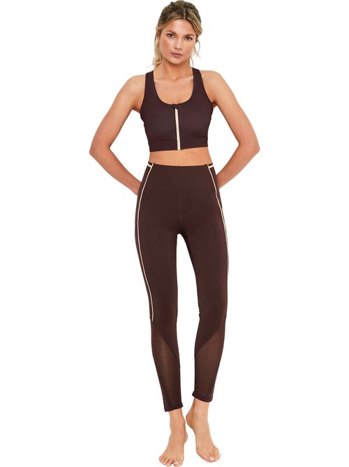 Pantalon leggings long de sport tech st8 - Kiabi Pantalon leggings long de sport tech st8 - Kiabi