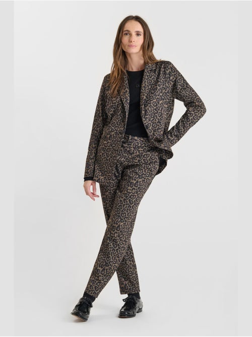Pantalon LEOPA droite 'Le Temps Des Cerises' - Kiabi Pantalon LEOPA droite 'Le Temps Des Cerises' - Kiabi
