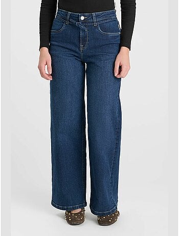 Pantalon lexygi loose, large en jeans 'le temps des cerises'