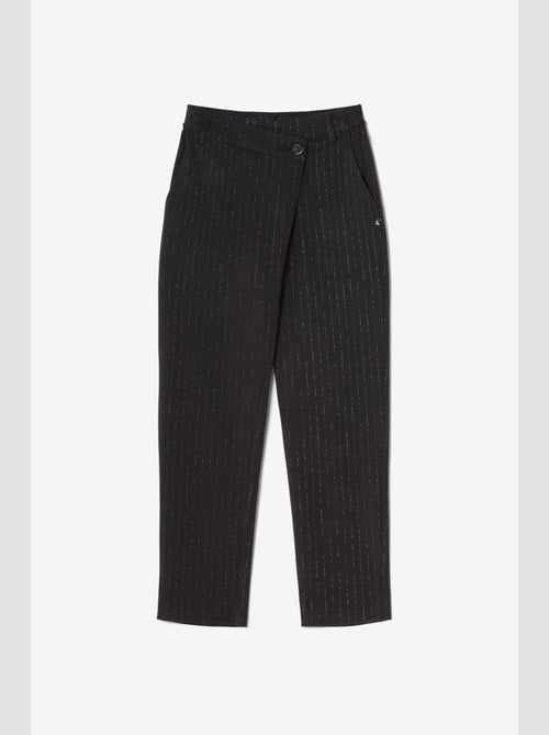 Pantalon LIVIAGI carotte 'Le Temps Des Cerises' - Kiabi