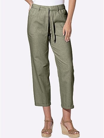 Pantalon livrée avec la ceinture à nouer - taille standard - helline