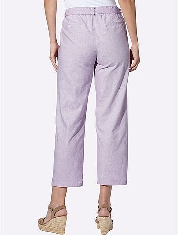 Pantalon Livrée Avec La Ceinture à Nouer - Taille Standard - Helline