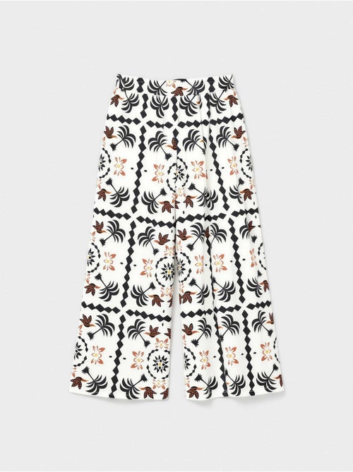 Pantalon long à imprimé tropical - Kiabi Pantalon long à imprimé tropical - Kiabi